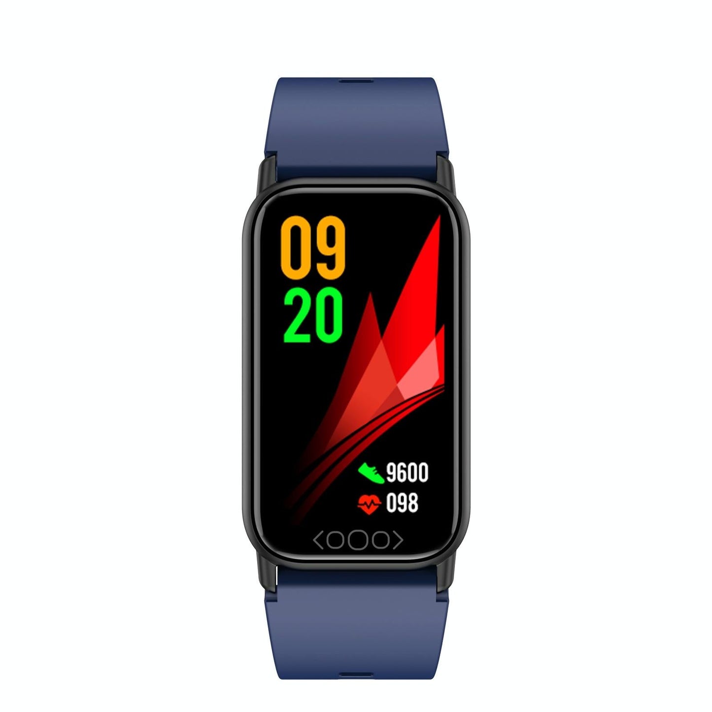 Smart Health Monitoring Watch With Colour Screen - Black