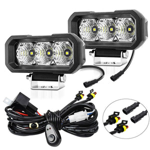 Vehicle Spotlight White Light 40W 9V - 30V 5 Inch