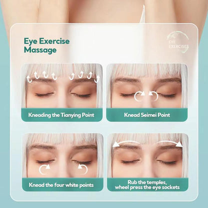 Smart Eye Massager With Vibration & Hot Compress White