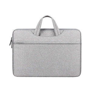13.3 Inch Waterproof Laptop Handbag with Shock-absorbing Capacity - Grey