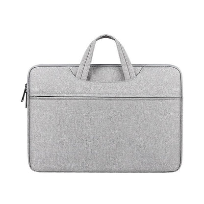 13.3 Inch Waterproof Laptop Handbag with Shock-absorbing Capacity - Grey