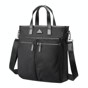 Waterproof Laptop Business Handbag - Large Capacity Black