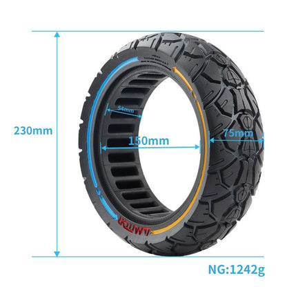 Electric Scooter Tire - 54 Cards 255x80 / 65-6.5 Universal Fit Colourful