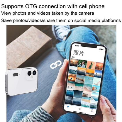 Smart Hd Digital Camera With Touch Screen And Video Recording - Excludes Memory - Black