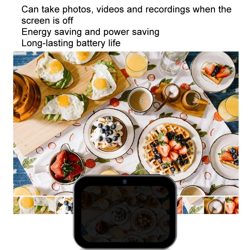 Smart Hd Digital Camera With Touch Screen And Video Recording - Excludes Memory - Black