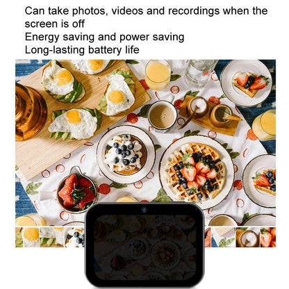 Smart Hd Digital Camera With Touch Screen And Video Recording - Excludes Memory - Black