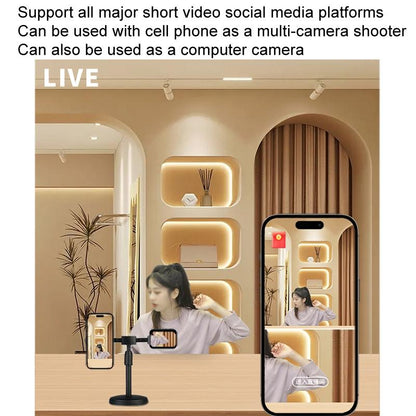 Smart Hd Digital Camera With Touch Screen And Video Recording - Excludes Memory - Black