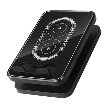 15W Wireless Charging Phone Holder Black