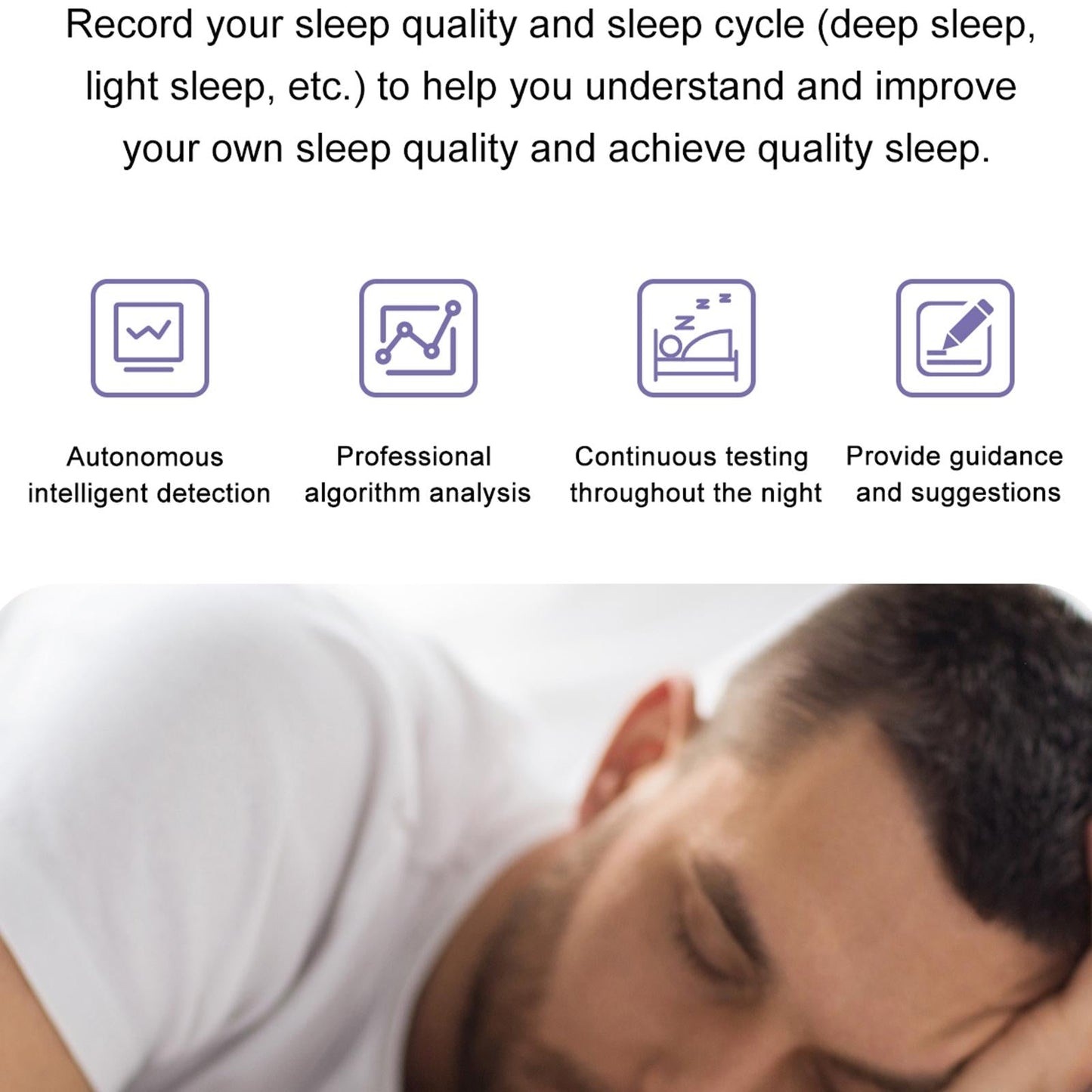 1.36 Inch Amoled Screen Leather Strap Smart Watch Support Nfc Function / Blood Oxygen Monitoring - Gold