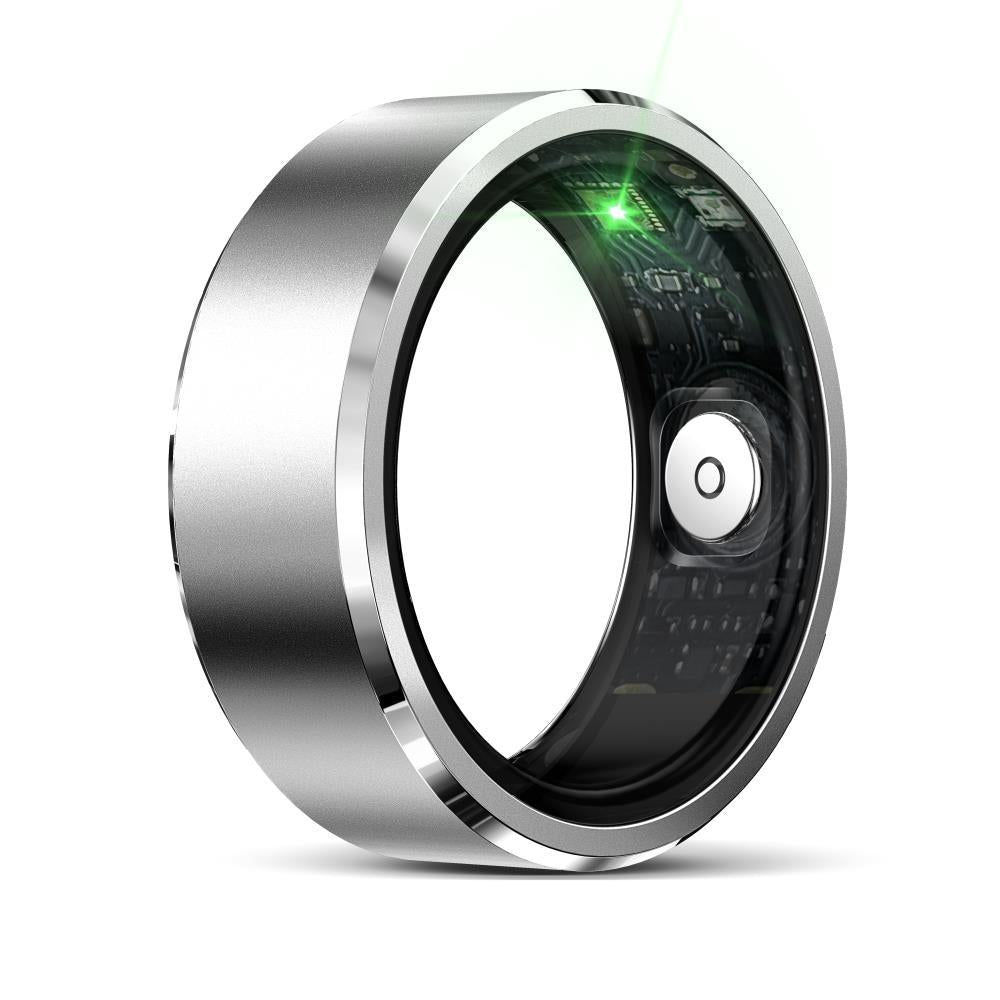 Smart Ring For Health Monitoring & Multiple Sports - R5 Size 9 - Silver