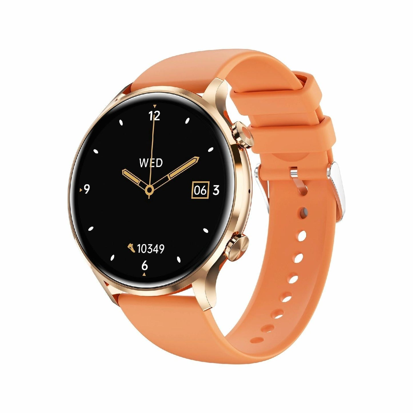 1.39 Inch Bt5.2 Smart Sport Watch Support Bluetooth Call / Sleep / Blood Oxygen / Temperature / Heart Rate / Blood Pressure Health Monitor - Orange