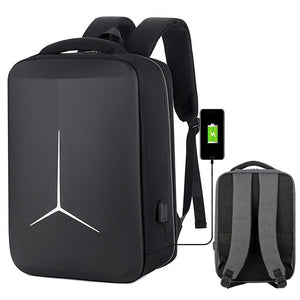 Waterproof Business Laptop Backpack With Usb Port - 15 Inch Capacity