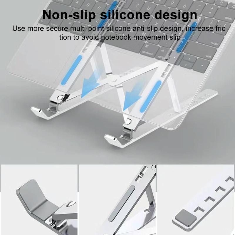 Lenovo Thinkplus Folding Laptop Stand - Silver