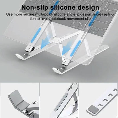 Lenovo Thinkplus Folding Laptop Stand - Silver