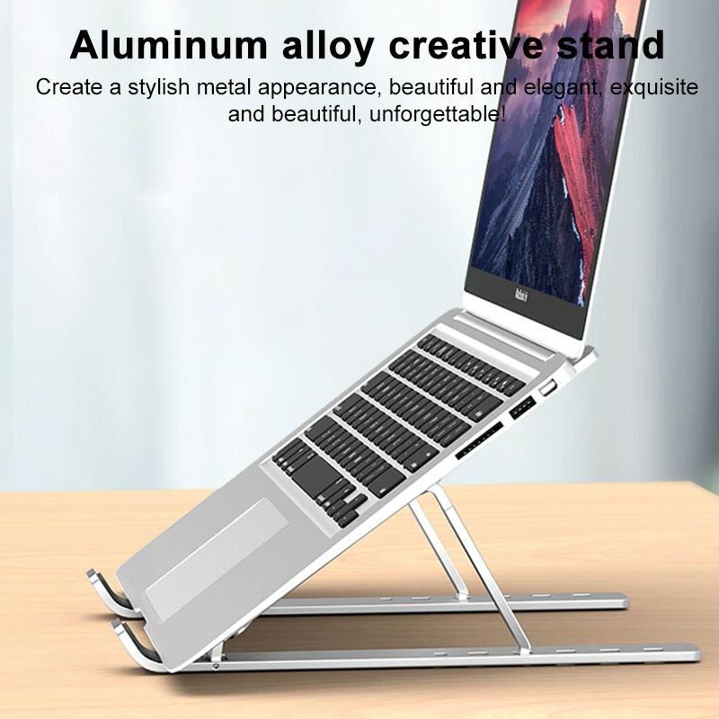 Lenovo Thinkplus Folding Laptop Stand - Silver