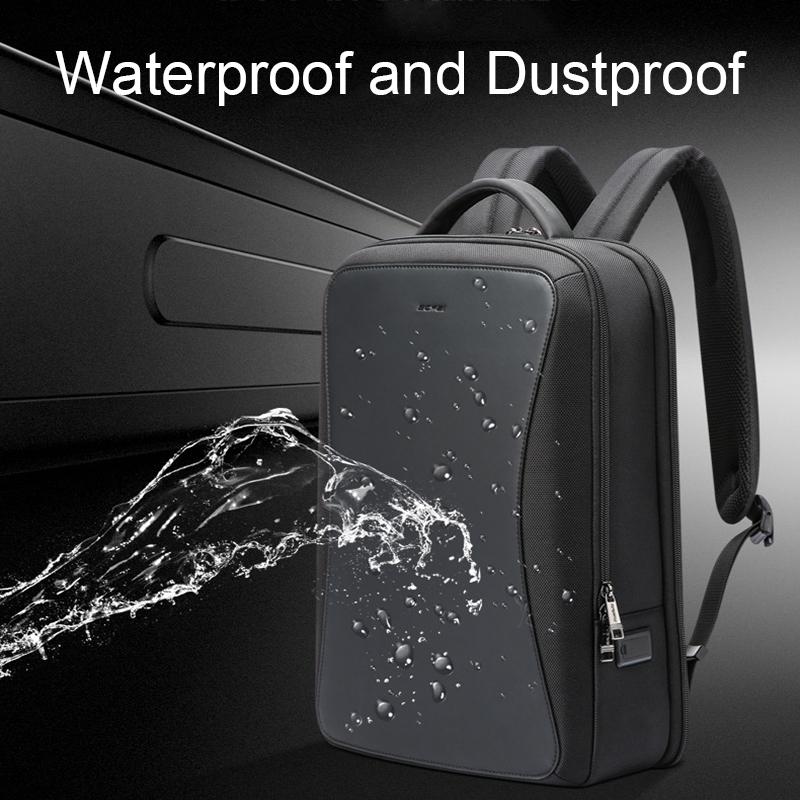 Usb Charging Anti-theft Business Backpack - Black