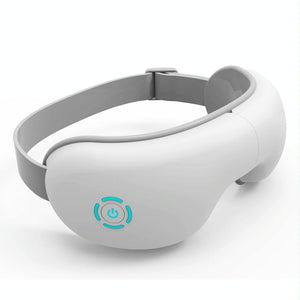 Intelligent Wireless Eye Massager With Vibration & Hot Compress White