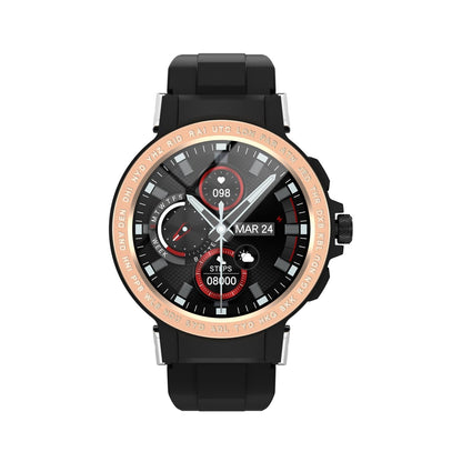 Waterproof Smart Watch With Colour Screen - Ip68 - Black