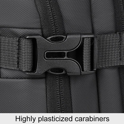 Expandable Double Shoulder Backpack For Business Or Casual Use - Black