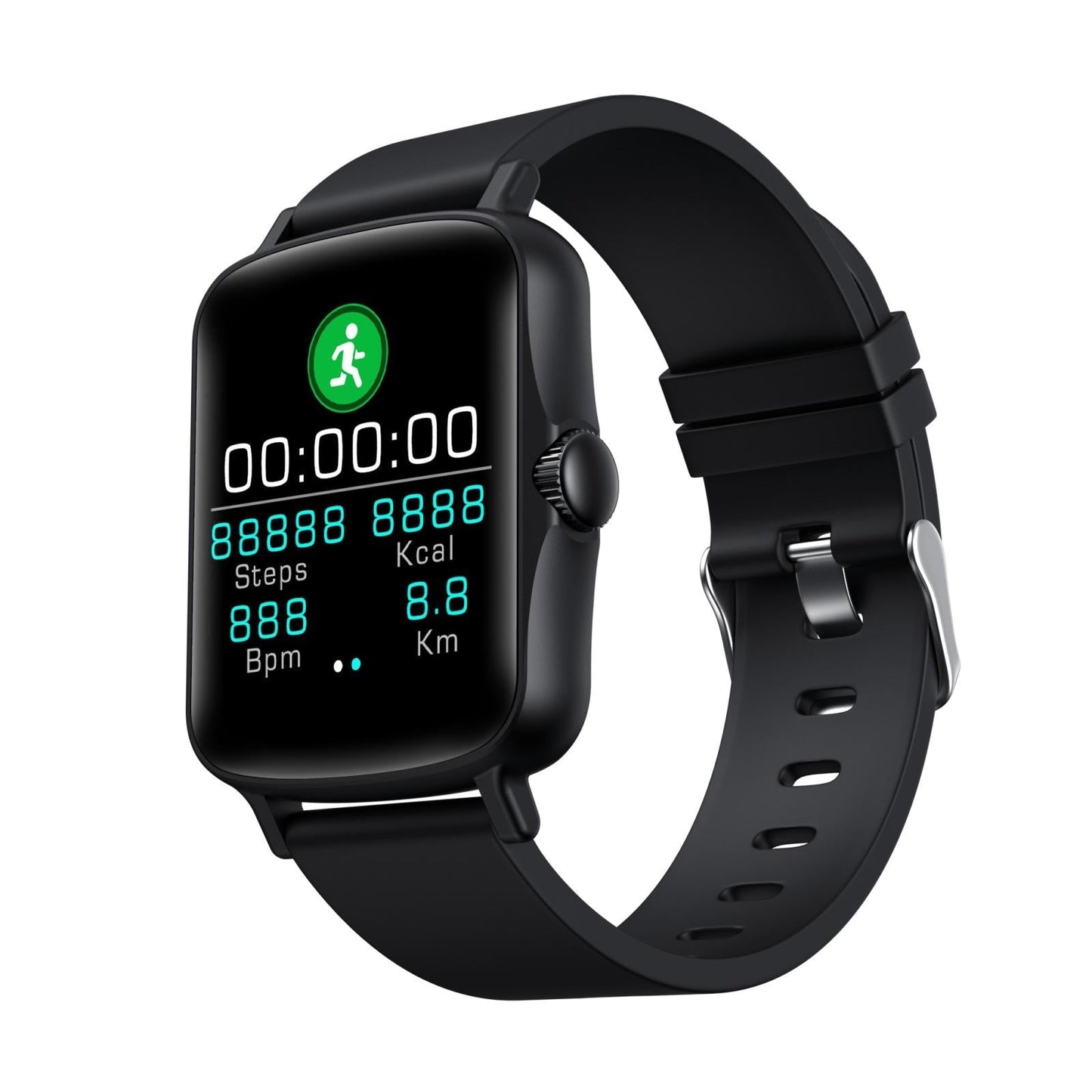 1.44 Inch Ip67 Waterproof Smart Watch With Hd Touch Screen - Pink