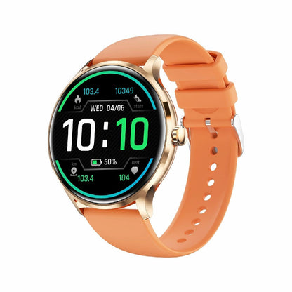 1.39 Inch Bt5.2 Smart Sport Watch Support Bluetooth Call / Sleep / Blood Oxygen / Temperature / Heart Rate / Blood Pressure Health Monitor - Orange