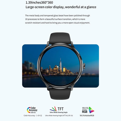 1.39 Inch Bt5.2 Smart Sport Watch Support Bluetooth Call / Sleep / Blood Oxygen / Temperature / Heart Rate / Blood Pressure Health Monitor - Orange