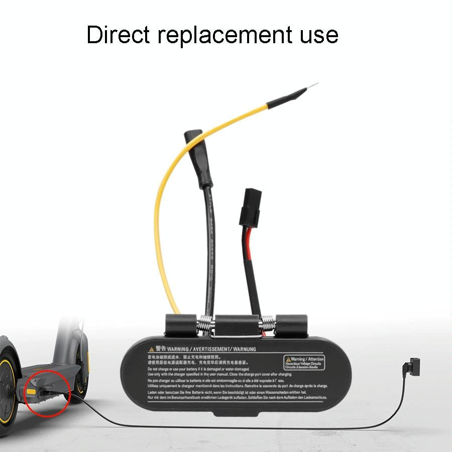 Black Charging Port for Ninebot Max G30 Electric Scooter