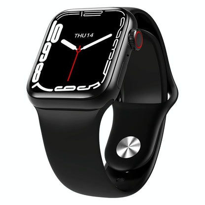 Waterproof Smart Watch With Colour Screen - 1 Inch - Black