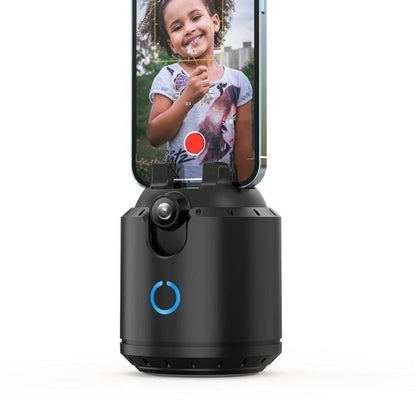 Smart Desktop Ptz with 360 Degree Rotation and Automatic Tracking - Black