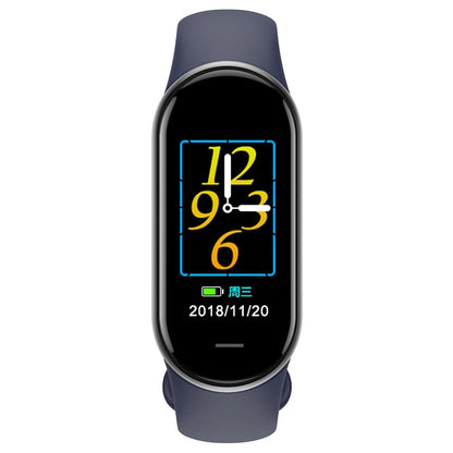 Waterproof Smart Watch With Heart Bp Oxygen And Sugar Monitoring - Ip68 - Black