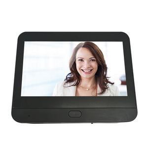 Wireless Doorbell  1080P Wifi Smart With 4.3 Colour Screen - Black