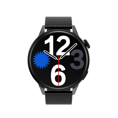 Steel Smart Watch With Colour Screen - Dt4 - Black