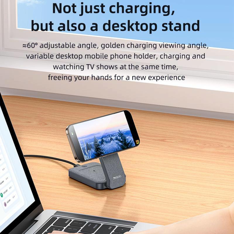 4 In 1 Magnetic Wireless Charging Stand With Night Light