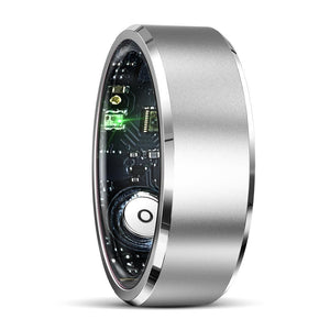 Smart Ring For Health Monitoring & Multiple Sports - R5 Size 12 - Silver