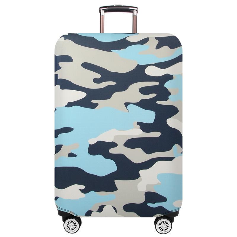 Protective Dustproof Cover for Travel Trolley Suitcase - Medium Size - Camouflage 1