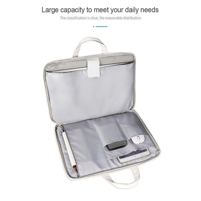 14.1-15.4 Inch Lightweight Printed Laptop Bag in Pu Material - Ice Cream