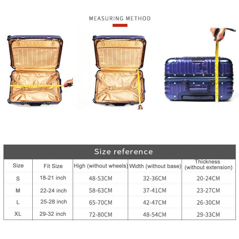 Wear-resistant Dust-proof Luggage Compartment Protective Cover - Size m - Starry Sky