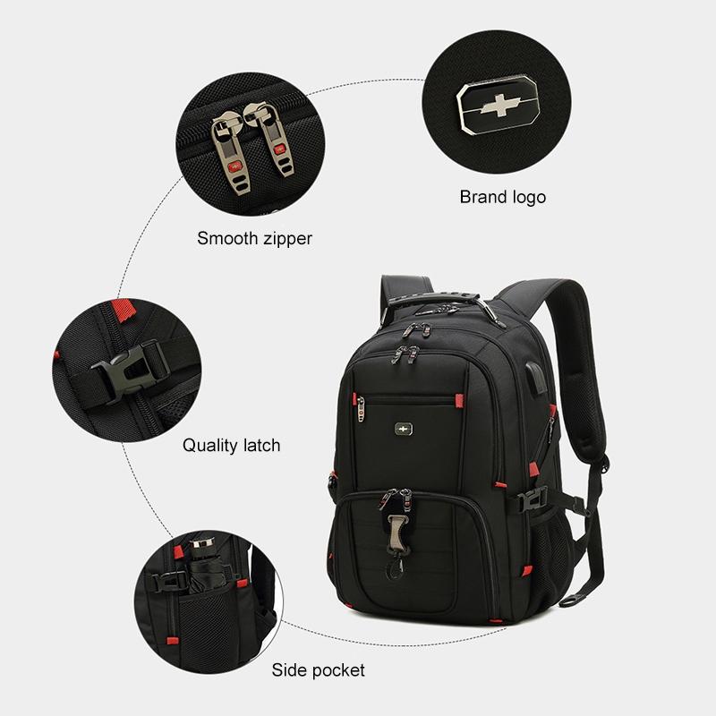 Waterproof Usb Backpack For Business Use - 22 Inch