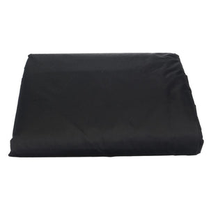Waterproof Outdoor Corner Sofa Cover - 286x222x82cm - Black