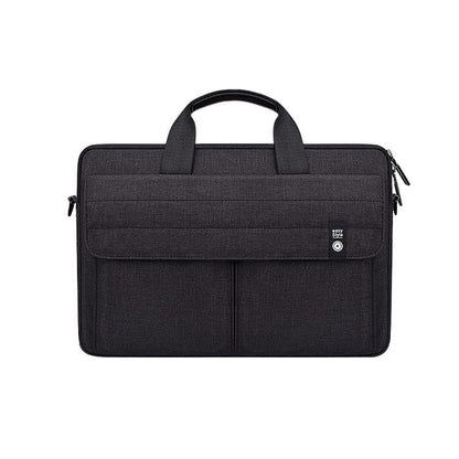 15.4 Inch Laptop Handheld Briefcase Storage Bag - no Shoulder Strap - Black