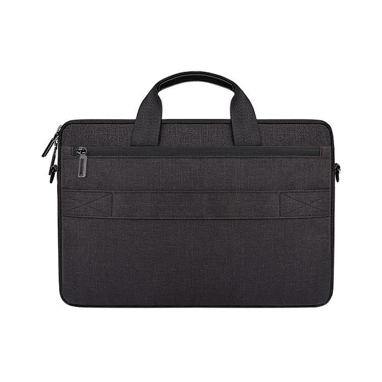 15.4 Inch Laptop Handheld Briefcase Storage Bag - no Shoulder Strap - Black