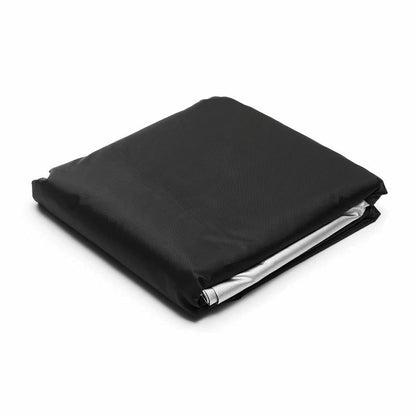 240x240x85cm Waterproof Dustproof Cover for Bathtub Pool Table & Chair - Protects from Falling Leaves - Black