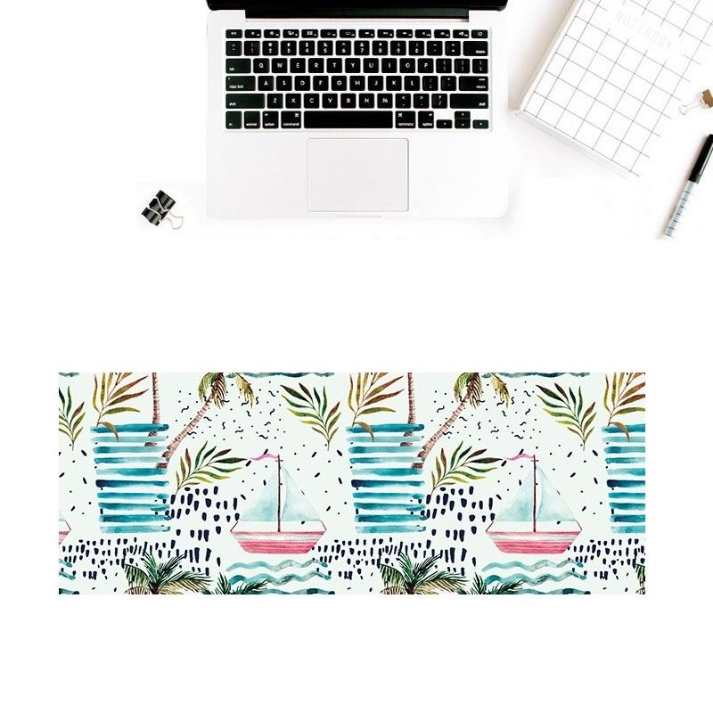 Rubber Mouse Pad For Office Learning - 1 Flamingo