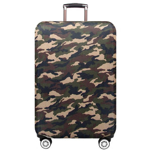 Xl Dustproof Travel Trolley Suitcase Cover - Wear-resistant - Camouflage 1