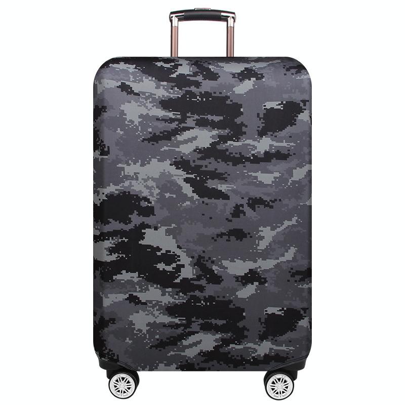 Xl Dustproof Travel Trolley Suitcase Cover - Wear-resistant - Camouflage 1