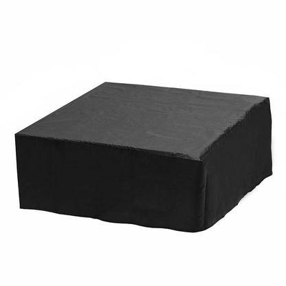 Waterproof Dustproof Protection Cover for Bathtub Pool Table & Chair - 218x218x90cm - Black