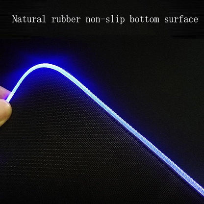 Rgb Non Slip Mouse Pad With Thermal Transfer - Vast Starry Sky