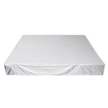 240x240x25cm Waterproof Dustproof Cover for Bathtub Pool Table & Chair - Protects from Falling Leaves - Black