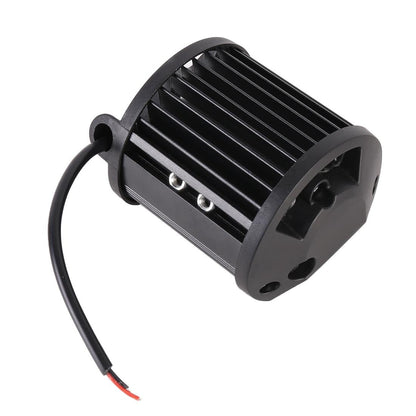 18W 6 Led White Light Floodlight Engineering Lamp / Waterproof Ip67 Suvs Light Dc 10 - 30V Black