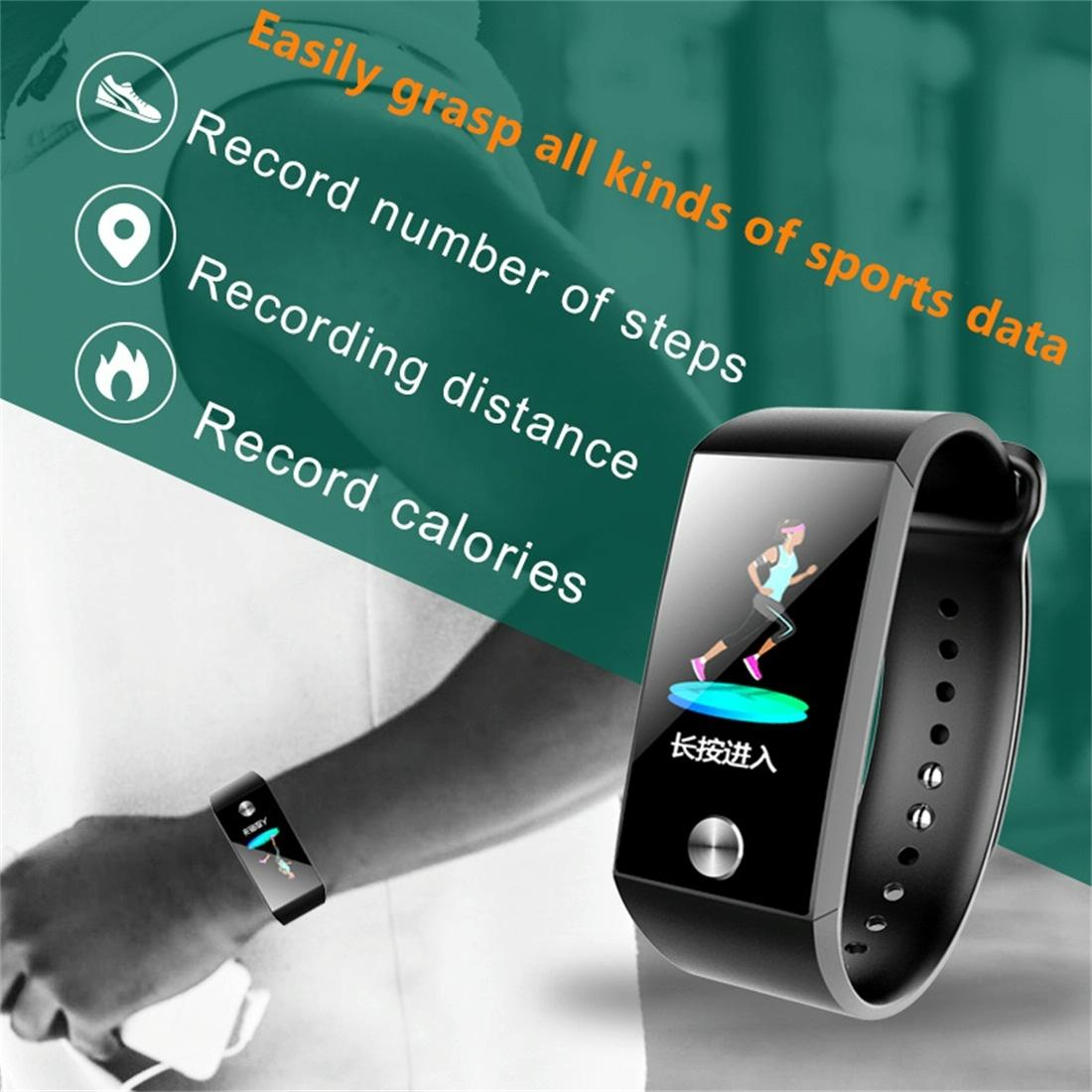 Waterproof Bluetooth Smartwatch With Tft Screen - Black